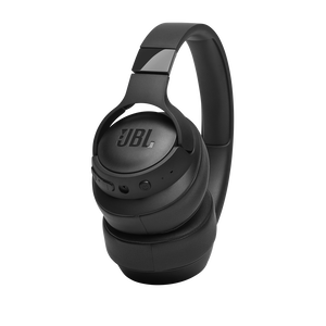 JBL Tune 710BT - Black - Wireless Over-Ear Headphones - Detailshot 1